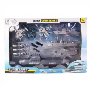 KZL-T074 Denizaltılı Savaş Oyun Seti -Kızılkaya Oyuncak