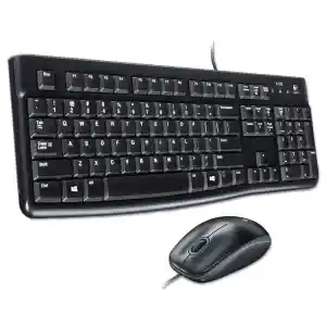 LOGITECH MK120 TÜRKÇE KABLOLU USB STANDART SİYAH 920-002560 Q KLAVYE MOUSE