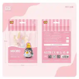 LZ8609 NessiWorld Penguen Blok Seti NessiWorld Poşet -Vagon life