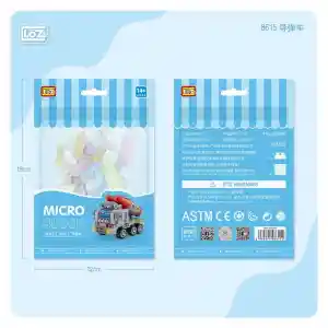 LZ8615 Araba Blok Seti Mini Poşet 150 Parça -Vagon life