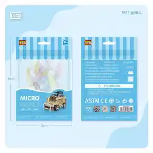 LZ8617 NessiWorld Tank Blok Seti Poşet- Vagon life