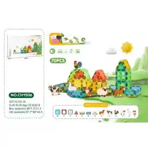 Magnetic Blok 5.5 cm 70 Parça