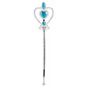 Mavi Renk Kalp İşlemeli Karlar Ülkesi Elsa Asası