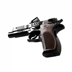 Metal Oyuncak Tabanca Siyah Seri 23