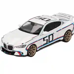 NessiWorld GT 1/64 BMW 3.0 CSL White - Blister Paket