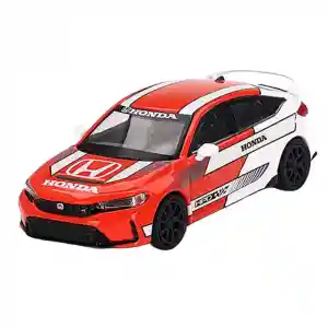 NessiWorld Gt 1/64 Honda Civic TYPE R 2023 Pace Car Red