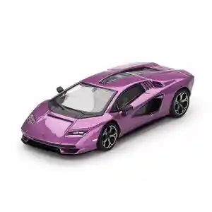 NessiWorld GT 1/64 Lamborghini Countach LPI 800-4 Viola 30th - Blister Paket