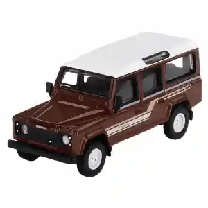 NessiWorld GT 1/64 Land Rover Defender 110 1985 County Station Wagon Russet Brown