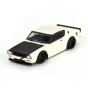 NessiWorld Gt 1/64 Nissan Skyline Kenmeri Liberty Walk White