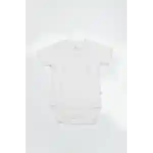 Organik Natural Basic Style Kruvaze Yarım Kol Body BS17101 Beyaz