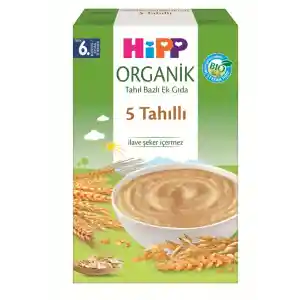 Organik 5 Tahıllı Tahıl Bazlı Kaşık Maması 200 Gr