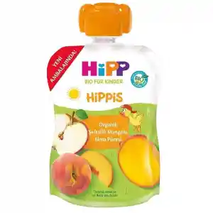 Organik Şeftalili Mangolu Elma Püresi 100 Gr