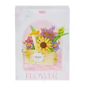 P1294 Panlos Çiçek Buketi 1263 Parça Blok Seti -Vagon life