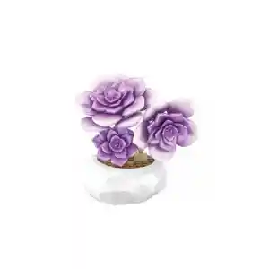 P657061 MOR SUKULENT MODEL 76 PARÇA BLOCK OYUNCAK