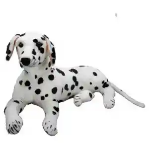 Peluş Yatan Dalmaçyalı Köpek