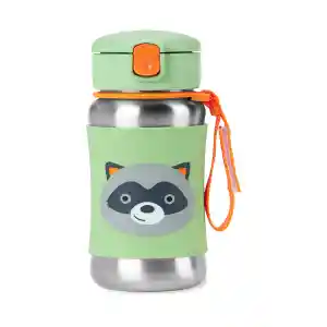 Pipetli Paslanmaz Çelik Suluk 350 ml Rakun