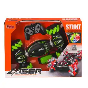 RQ3034-1 Kumandalı Bilekten Kontrol Işıklı Müzikli Stunt Araba -Vardem Oyuncak