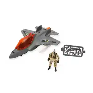 Sesli ve Işıklı Askeri Uçak Oyun Seti