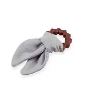 Silikon Diş Kaşıyıcılı Müslin Önlük 736 Gri