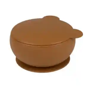 Silikon Kapaklı Kase Woody Brown