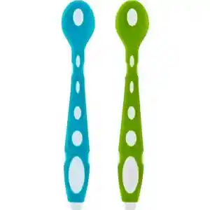 Silikon Mama Kaşığı 563 Mavi Yeşil