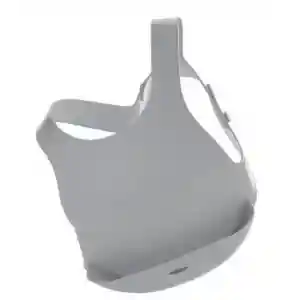 Silikon Mama Önlüğü Powder Grey