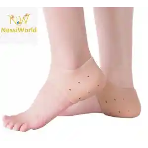 Silikon Topuk Çorabı Ten Rengi