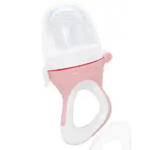 Silikon Uçlu Meyve Sebze Emziği 600 Pembe