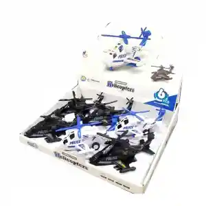 Sürtmeli Sesli Işıklı Polis Helikopteri