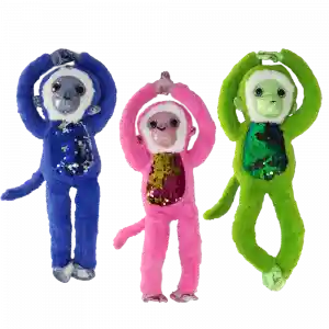 Süslü Maymunlar Peluş Oyuncak 45 cm 1 adet