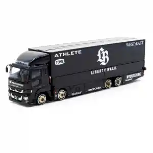 Tarmac Works 1/64 Mitsubishi Fuso Super Great LB-TRUCKS Black