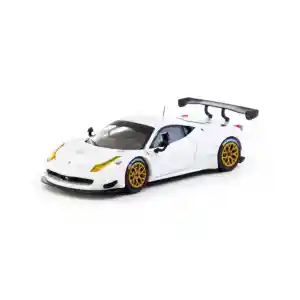 NessiWorld Works X iXO Models 1/64 Ferrari 458 Italia GT3 White
