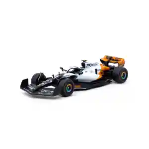 NessiWorld Works X iXO Models 1/64 McLaren MCL60 Spanish Grand Prix 2023 Qualifying#4 Lando Norris