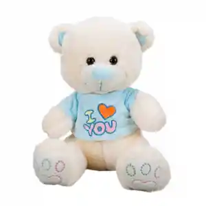 Tişörtlü Peluş Ayı 40 cm.