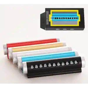 Torpido Üstü Silindir Numaratör Lüx 4 Renk