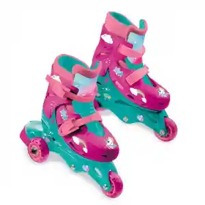 Unicorn Desenli Inline 3 Tekerlekli Paten