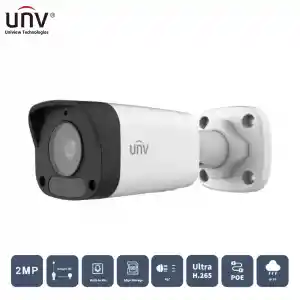 UNIVIEW IPC2122LB-ASF28K-A 2MP 2.8MM 30MT H265+ IP67 DAHİLİ SES IR BULLET IP KAMERA