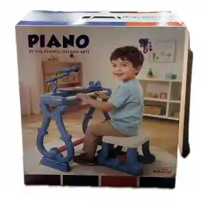 URT033-002 AYAKLI 37 TUŞ PİANO ORG - MAVİ