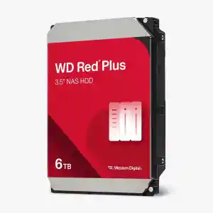 WD RED PLUS 6TB 5400RPM 256MB SATA3 6Gbit/sn WD60EFPX NAS HDD
