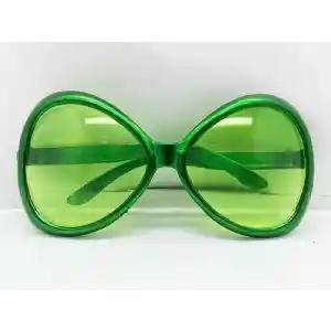 Yeşilçam Temalı Parti Gözlüğü Yeşil Renk 7x16 cm