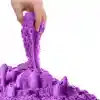 03689 NessiWorld Aksesuarlı Mor Kinetik Oyun Kumu 500 gr