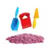 03693 AKSESUARLI PEMBE KİNETİK OYUN KUMU 1000 GR