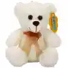 0998 PELUŞ AYI OTURAN KURDELELİ 21CM 2R