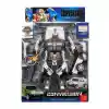 1:24 Sesli ve Işıklı Dönüşebilen Robot 22 cm