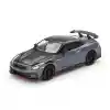 1/64 Nissan GT R Nismo R35 Stealth Gray Model Araç
