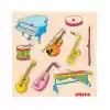 1004-CS Chiva, Müzik Aletleri Ahşap Puzzle