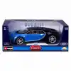 1011040 1:18 Bugatti Chiron Model Mavi Araba -