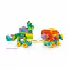 10451 3ü1 Arada Tekerlekli Dinozorlar 103 parça +3 yaş