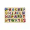 130443 Ahşap Raptiyeli Bultak Alfabe