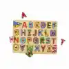 130443 Ahşap Raptiyeli Bultak Alfabe